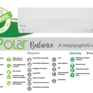 POLAR BALANCE SIEH0050SDB/SO1H0050SDB INVERTERES SPLIT KLÍMA CSOMAG 5 KW